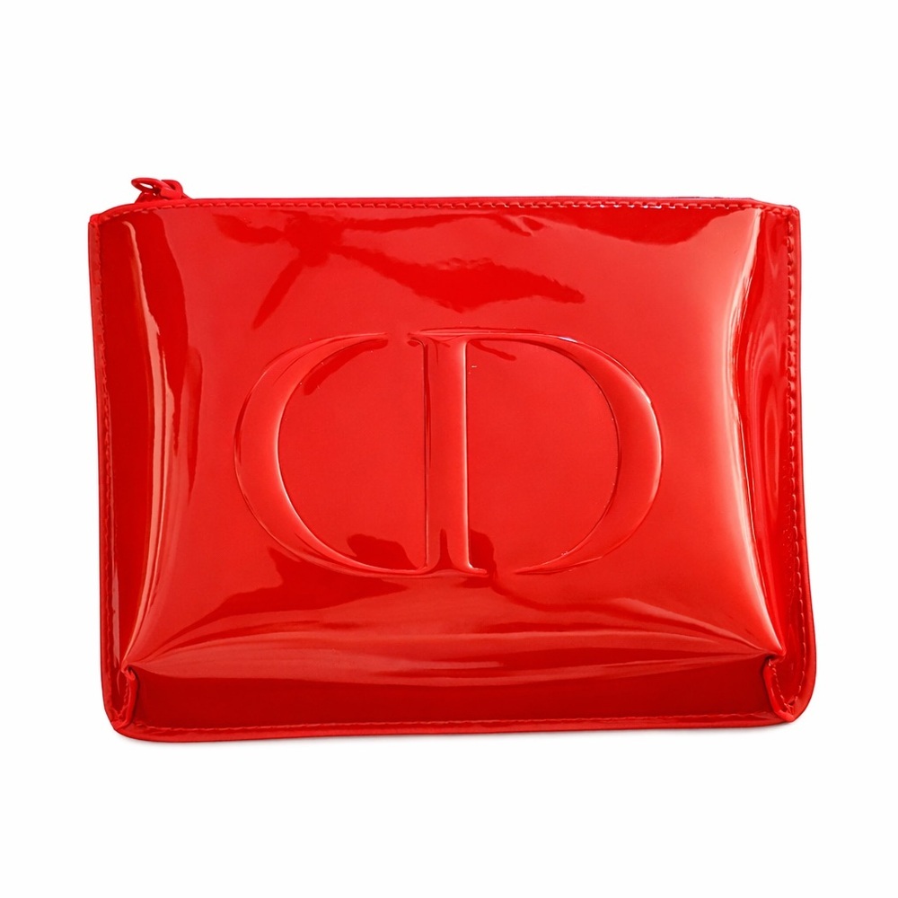Dior Glossy Red  Make Up Clutch - Picture 3 of 3